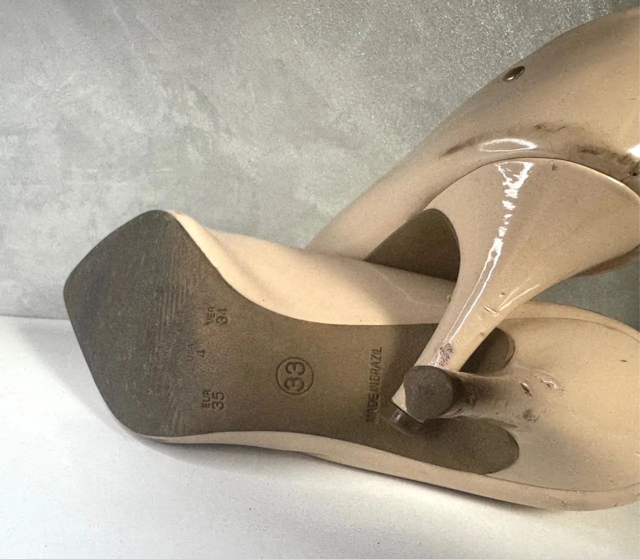 Scarpin nude Constance - Foto 2