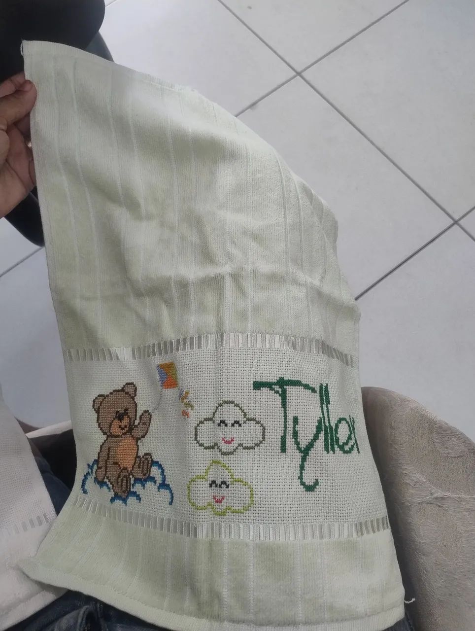 Toalhinha bordada - Foto 2