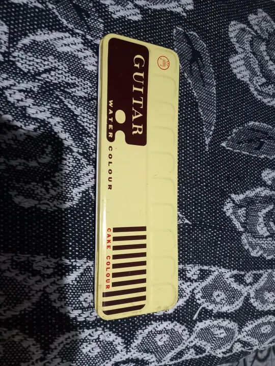 Caixa de Tintas Guitar Water & Cake Color 1960
