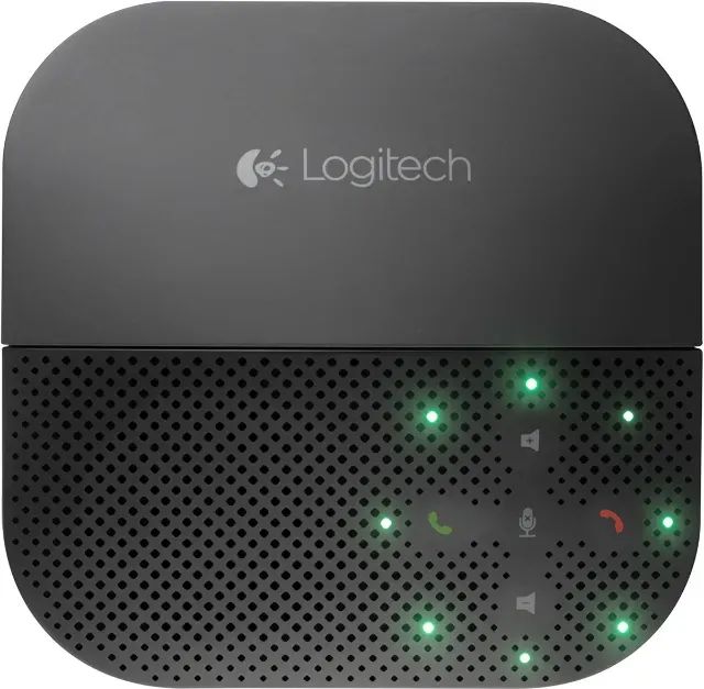 Microfone de Mesa - Logitech Speakerphone P710e para Videoconferência