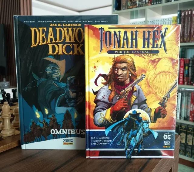 COMBO JOE LANSDALE: DEADWOOD DICK (OMNIBUS) + JONAH HEX EDIÇÃO DE