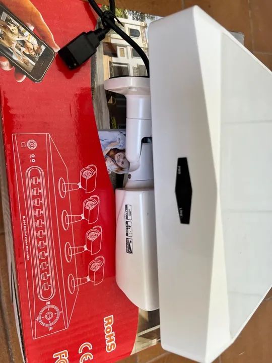 KIT DE SEGURANÇA COM DVR ANPOE E 3 CÂMERAS EXTERNAS - Foto 2