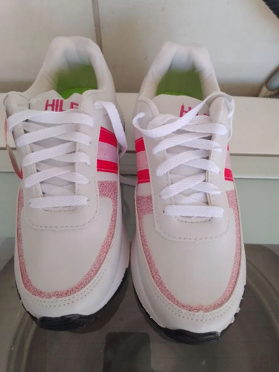 Tênis Tommy Hilfiger Rosa - Foto 3