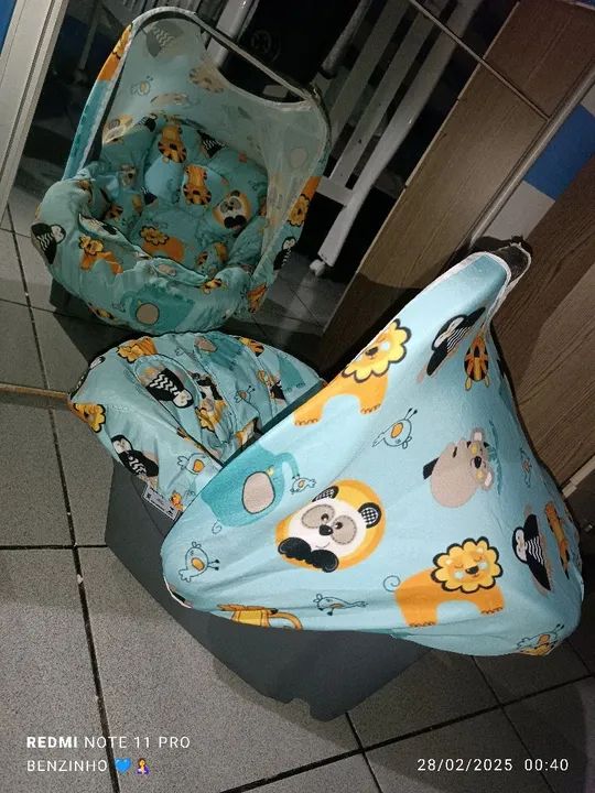 Bebê Conforto com Capa de Proteção