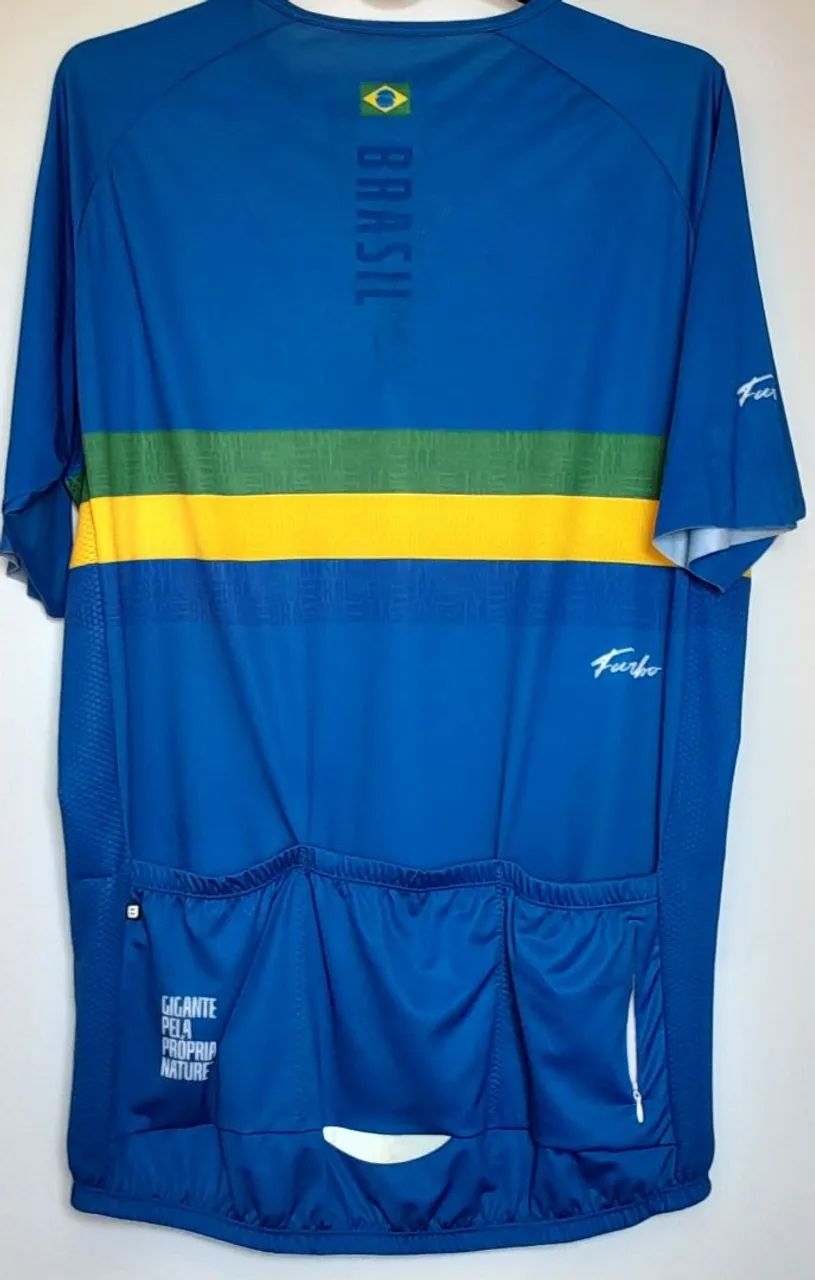 Camiseta de Ciclismo Brasil - Foto 2