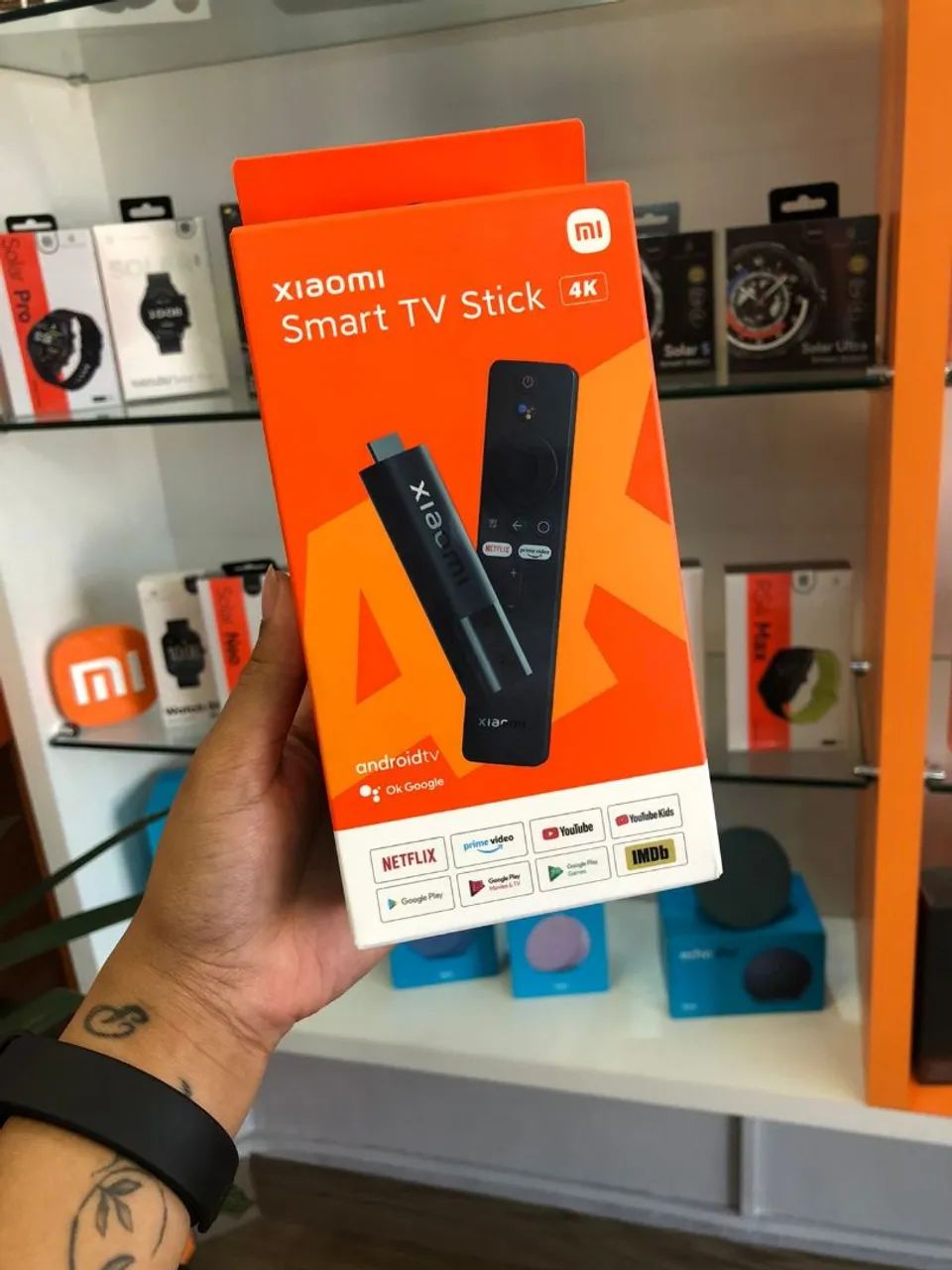 Smart Tv Stick 4k- Novo Original 