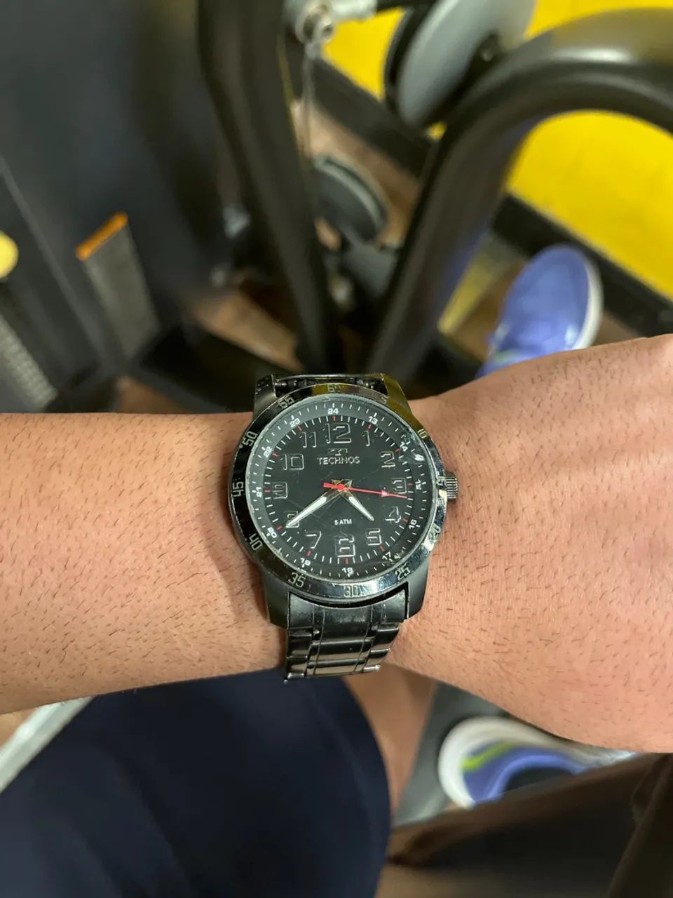 RELOGIO TECHNOS PRETO