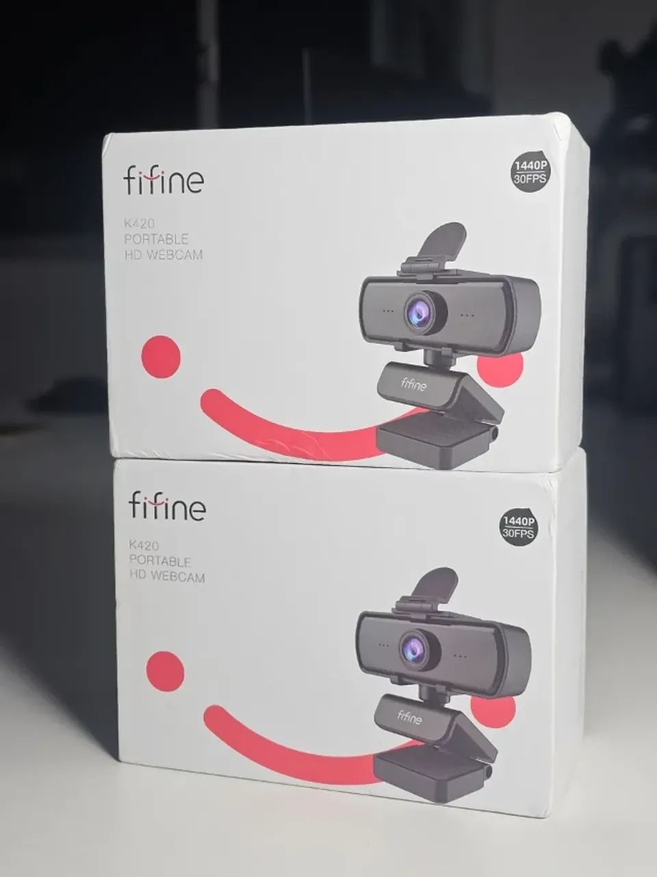 Webcam Fifine 1440p (2K) Lacrada - Melhor que logitech! - Foto 3