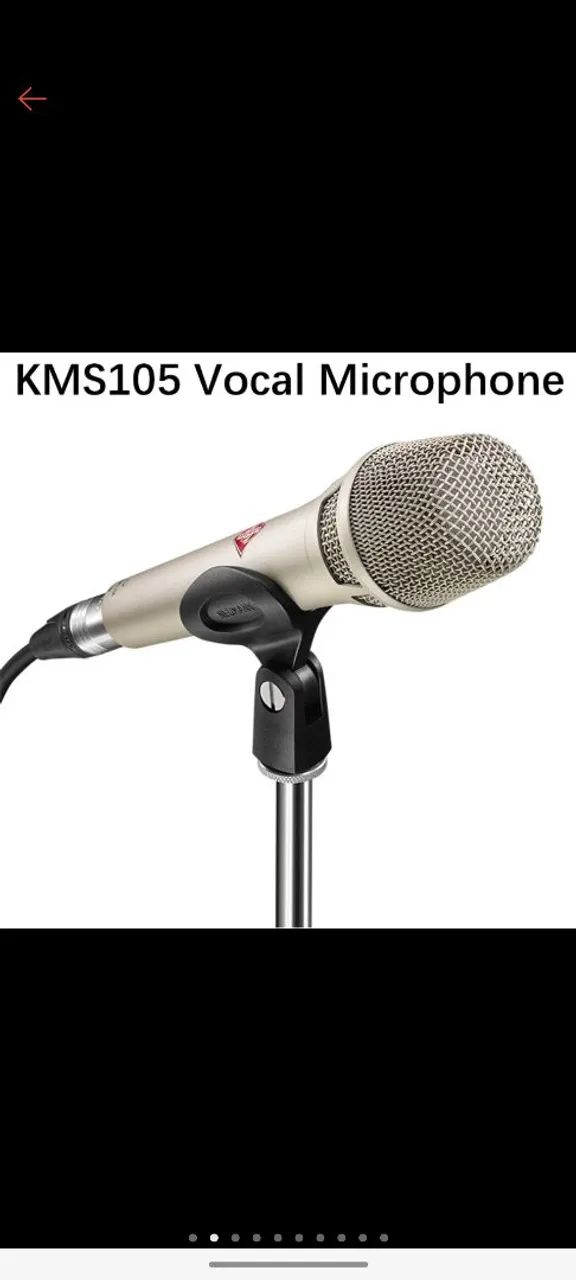 Microfone condensador neumann kms 105 - Foto 4