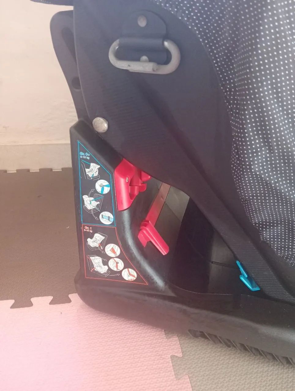 Cadeirinha de carro até 36kl semi nova  - Foto 2