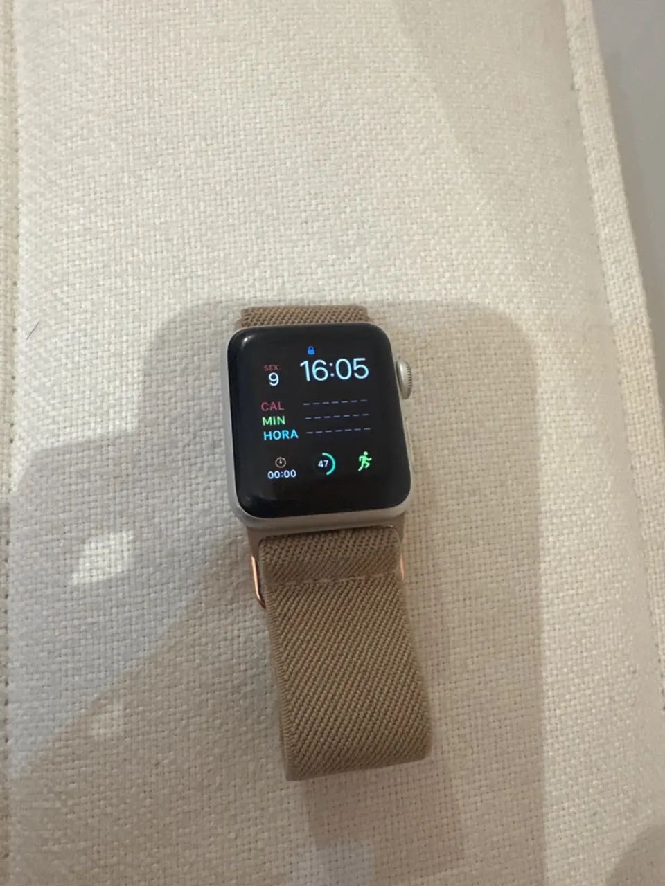 Apple Watch Séries 3 prata 38mm