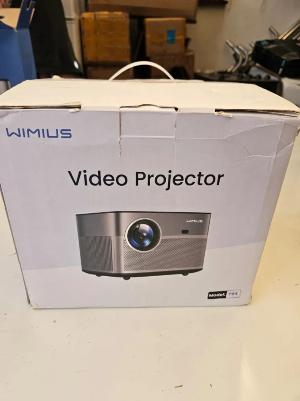 Wimius Projetor P64 Projector 1080P Foco automático - Projetores e