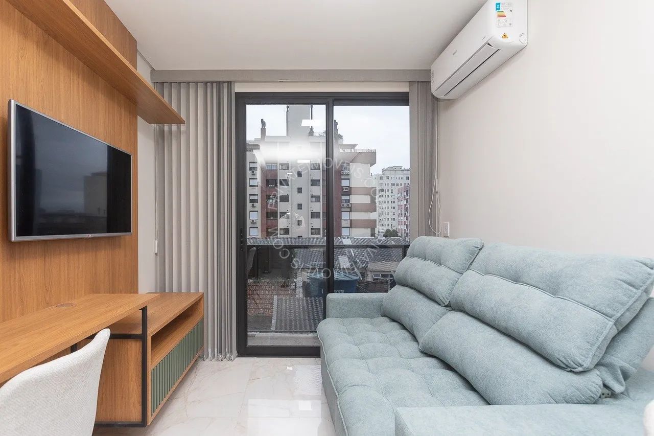Apartamento mobiliado para alugar no Cidade Baixa de 1 quarto - Foto 3