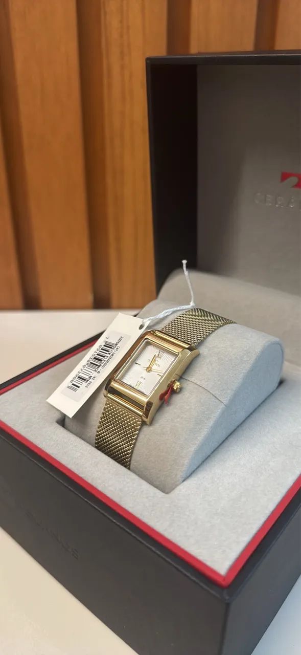 Relógio Technos Feminino Mini Dourado 2035NDE/1K - Foto 3