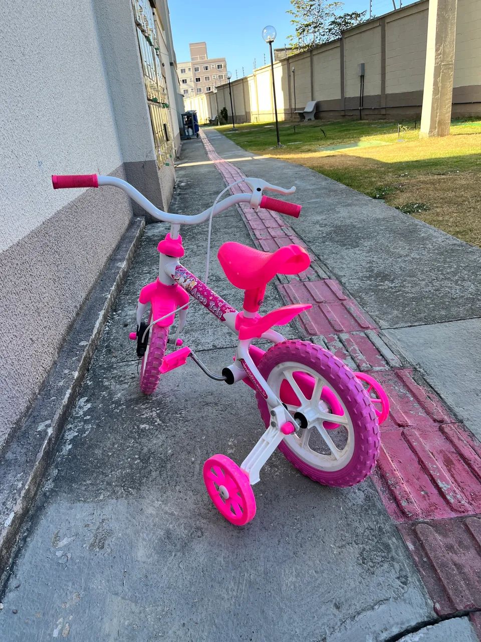 Bicicleta Infantil Rosa - Foto 5