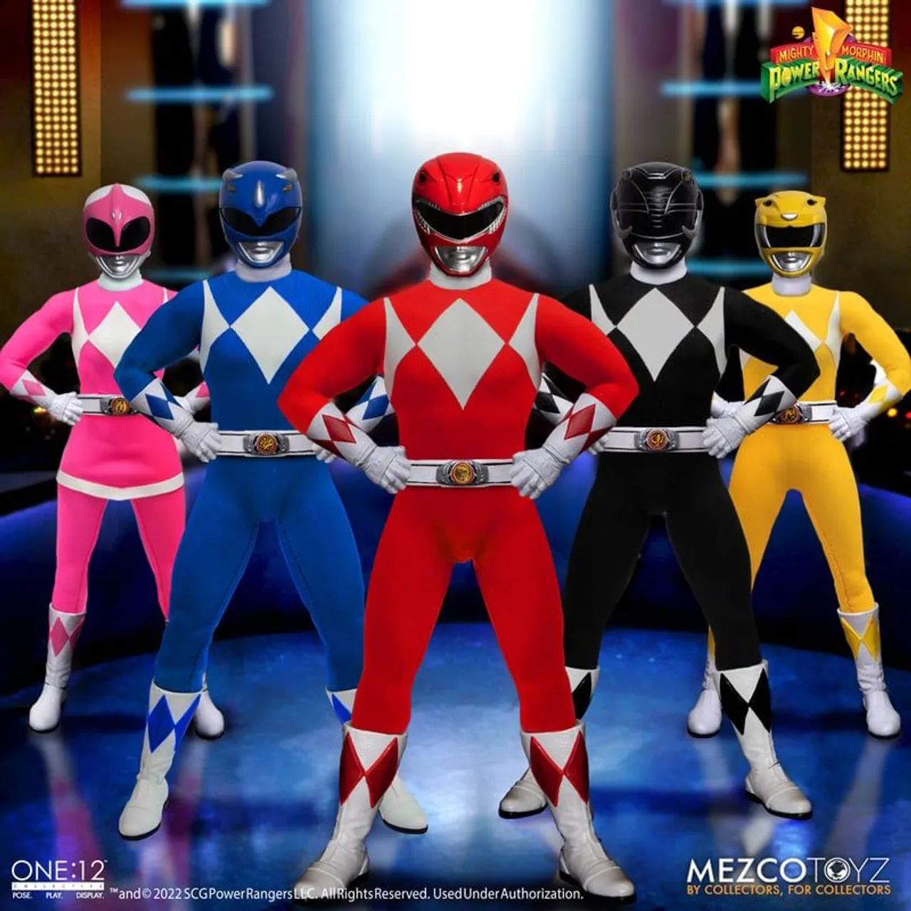 Mezco 5pack Power Ranger One:12 - Foto 2