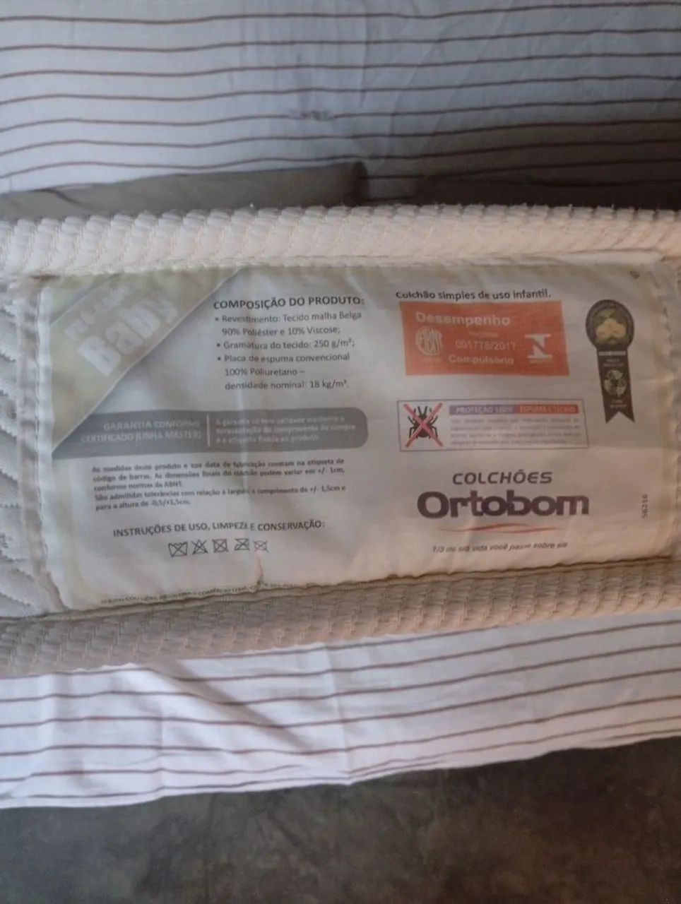 Colchão para berço Ortobom super conservado  - Foto 5