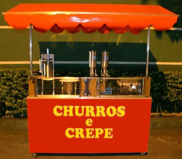 Carrinho de lanches 5 em 1 e 4 em 1 hot dog hamburguer novo - Foto 2