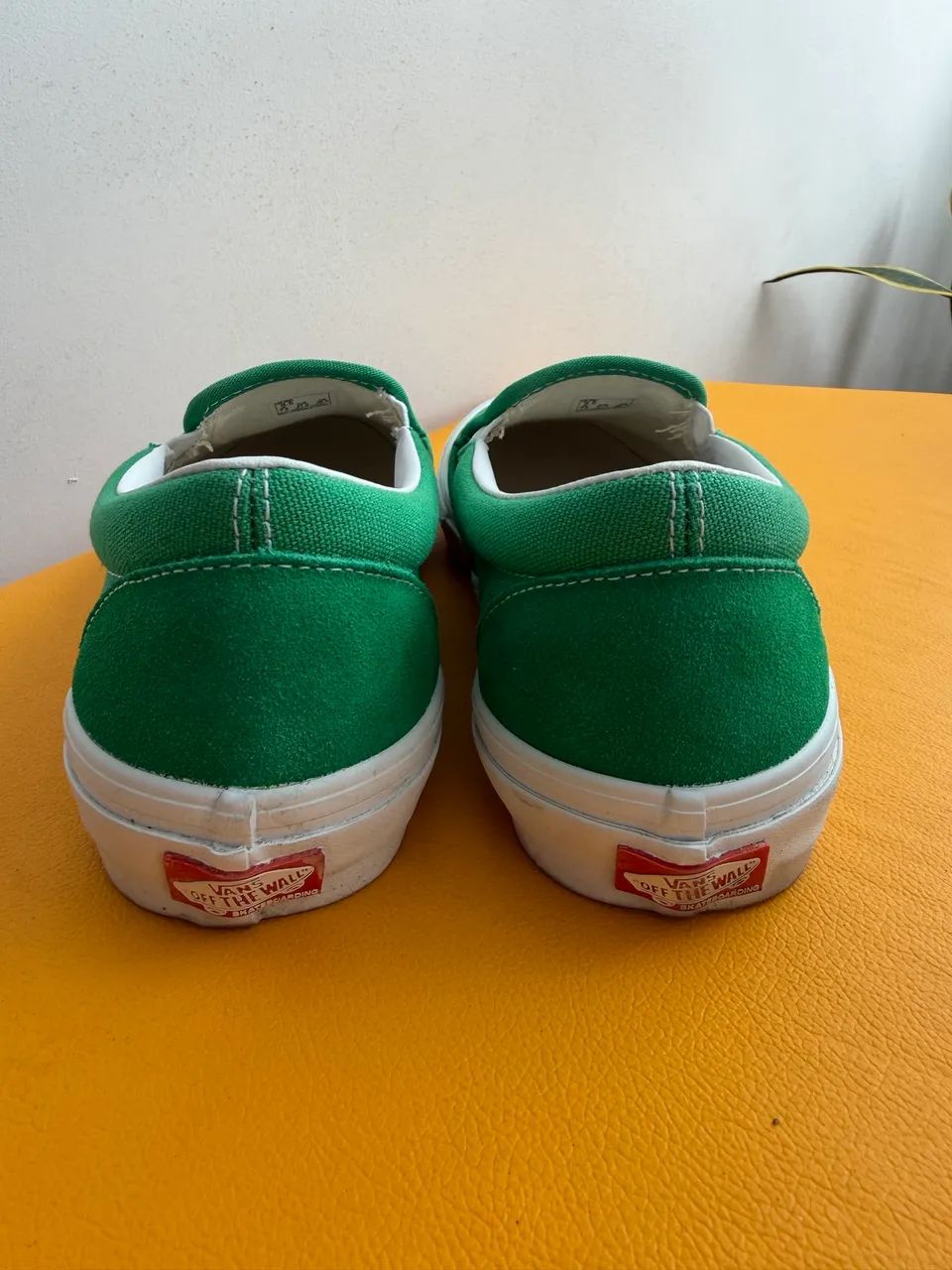 Tênis Vans Slip - Verde - Foto 4
