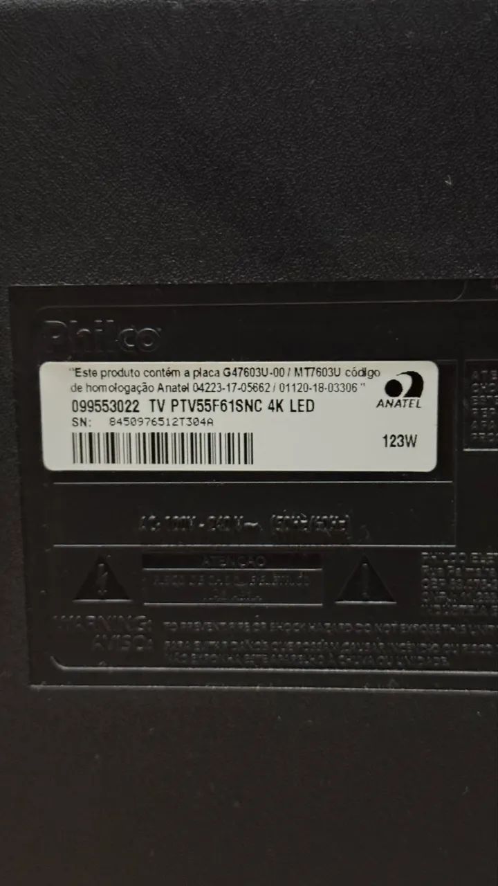 TV PHILCO 55" 4K LED - Foto 3