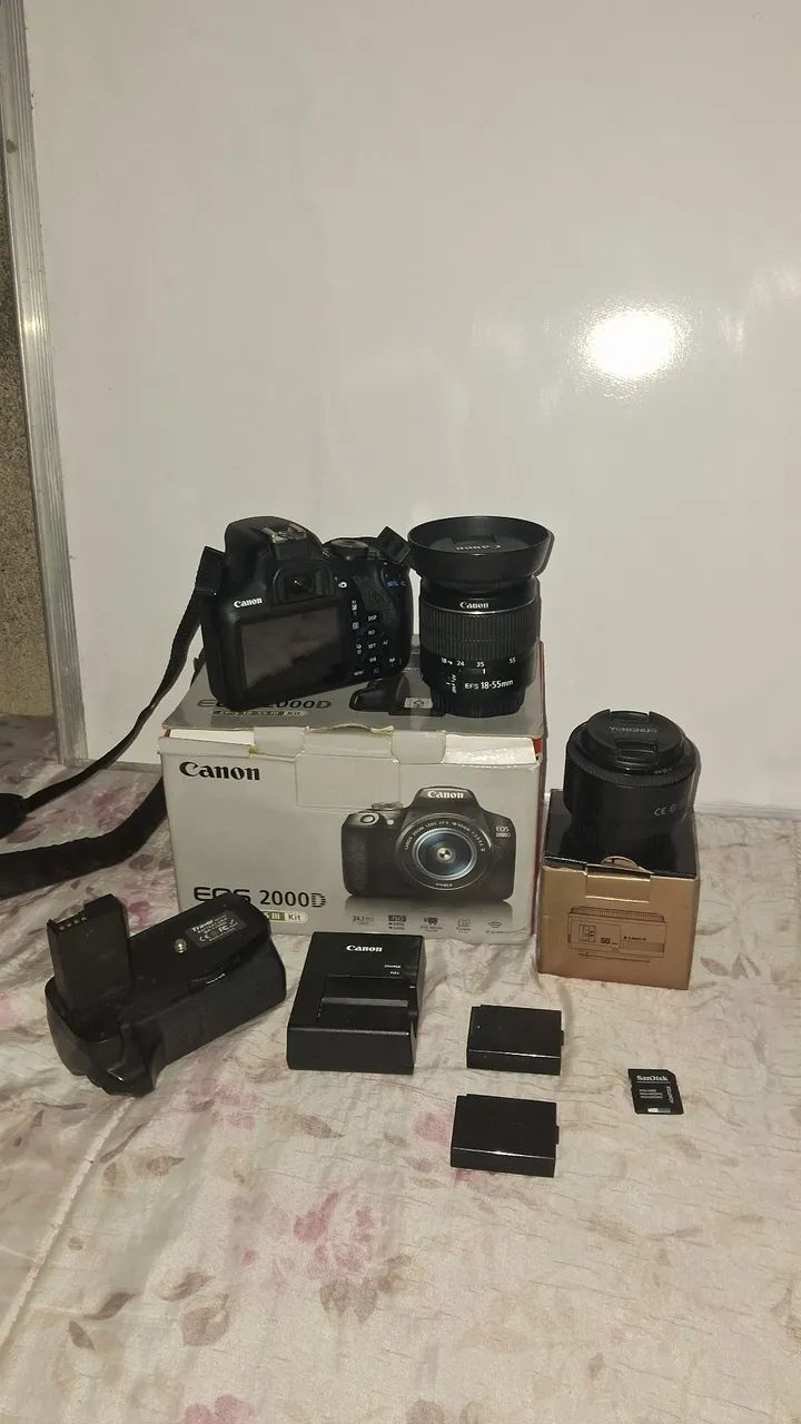 Câmera canon T7+ - Foto 2