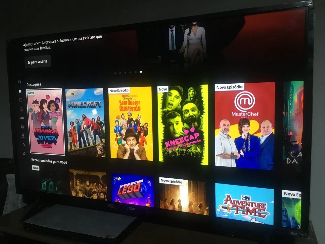 Televisão smart 43 polegadas Roku  - Foto 2