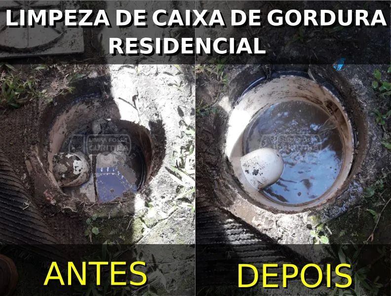 Limpeza caixa de gordura 
