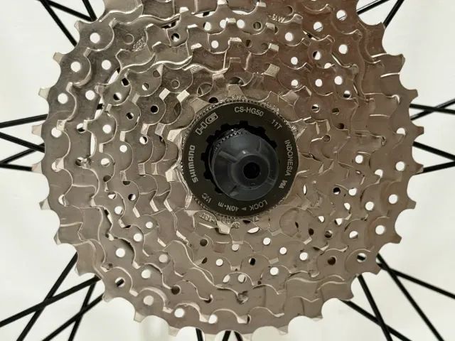 Pedivela, mov central, cassette e corrente shimano 8v speed - Foto 2