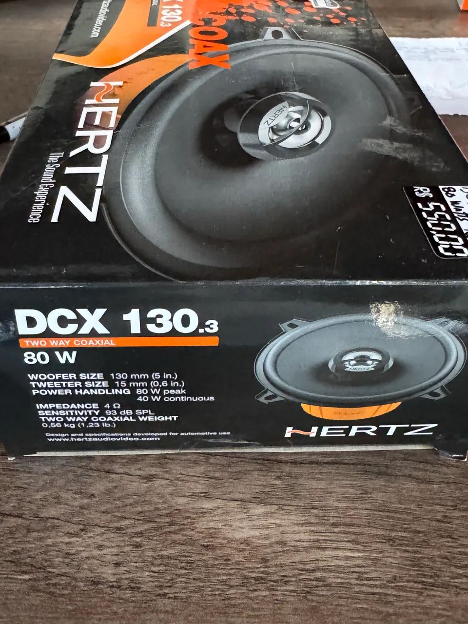 Alto falante 5 ? hertz dcx 130.3 original italiano novo na