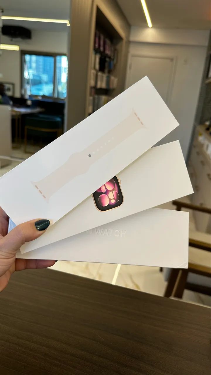 Apple Watch Séries 11 42mm Rosé Novo Lacrado / Loja Física  - Foto 2