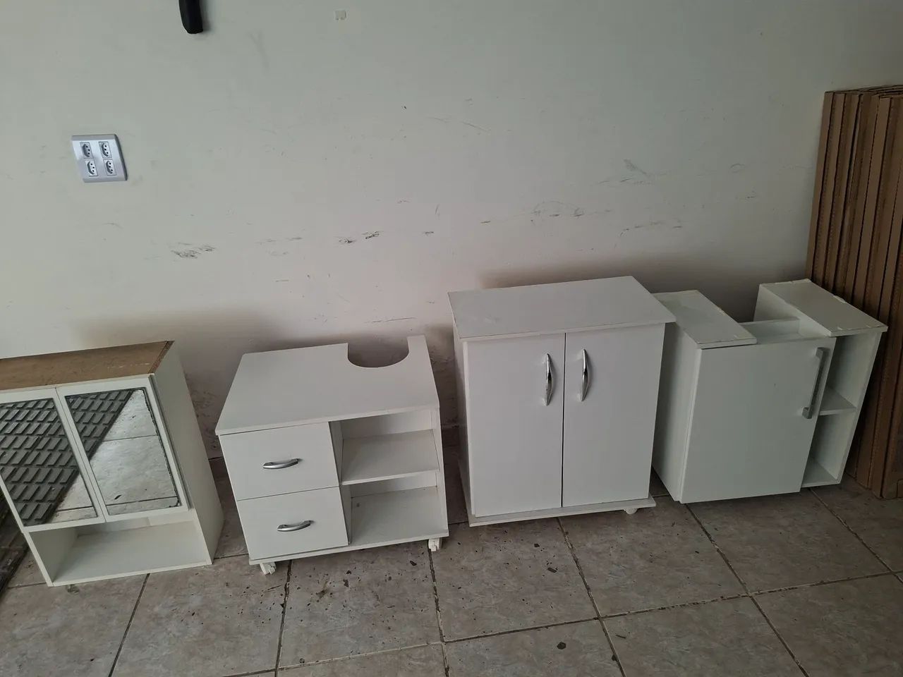 4 armários de banheiro - Foto 2