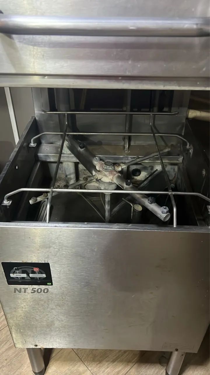 Máquina de lavar industrial NETER 500 para restaurantes e bares