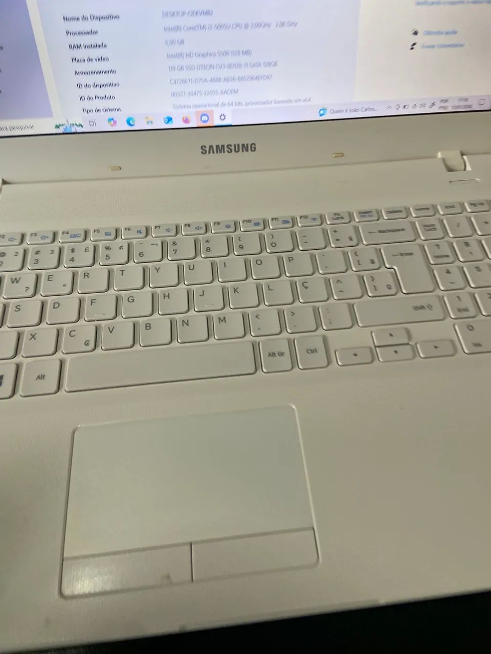 Notebook Samsung  - Foto 3