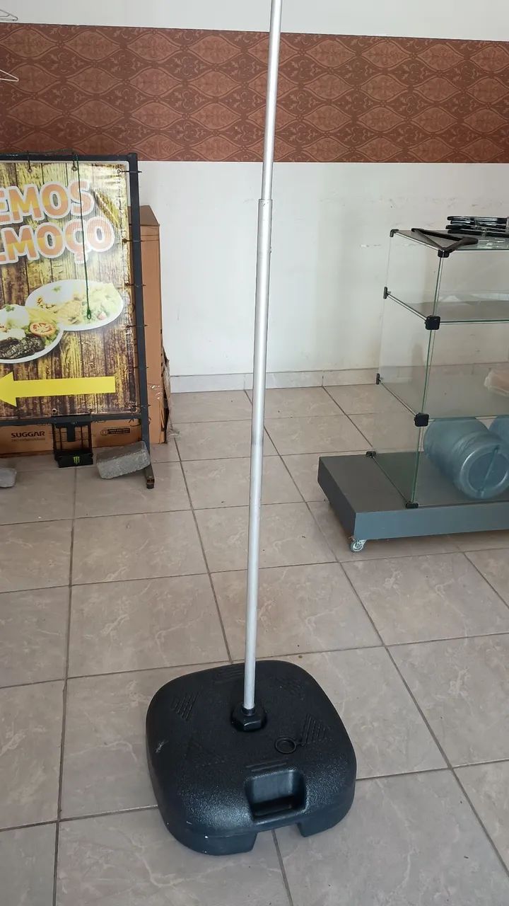 Vendo duas Bases Mor para banner, uma com suporte em alumínio e a outra sem. - Foto 3