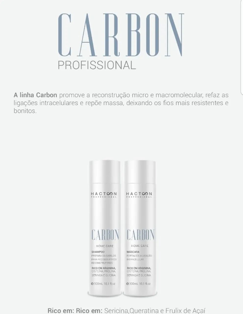 Kit Shampoo + Máscara Reconstrutor capilar