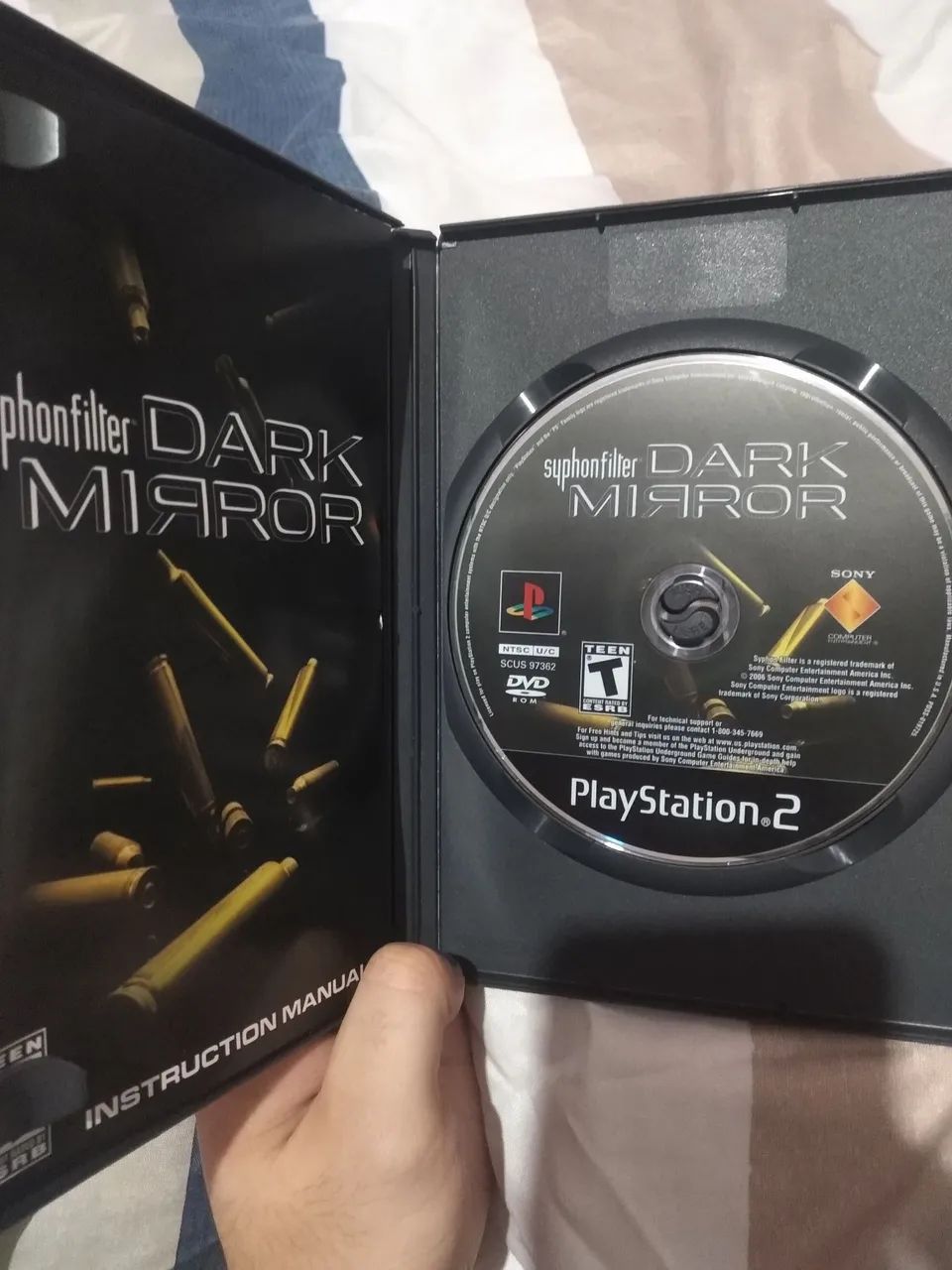 Jogo Syphon Filter - Dark Mirror PS2 Original