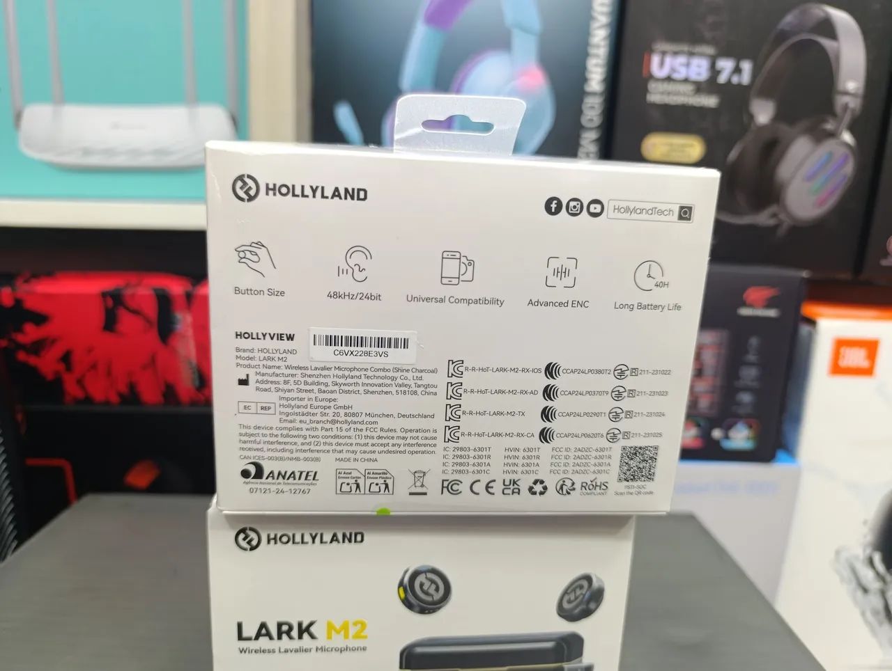 Microfone Hollyland Lark M2 Combo  - Foto 2