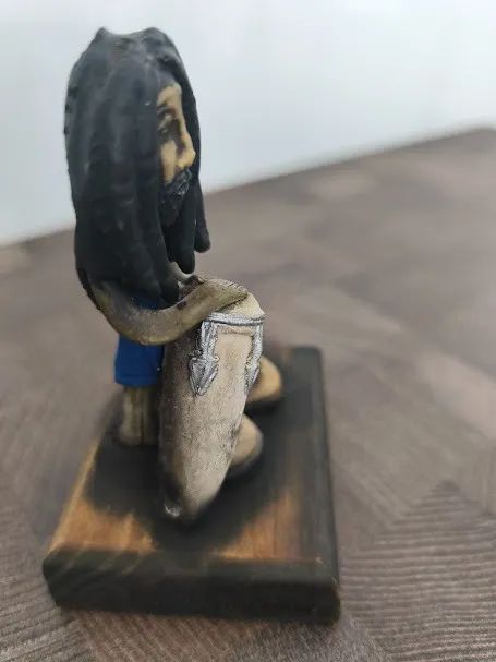 Escultura Bob Marley - 10 cm  - Foto 5