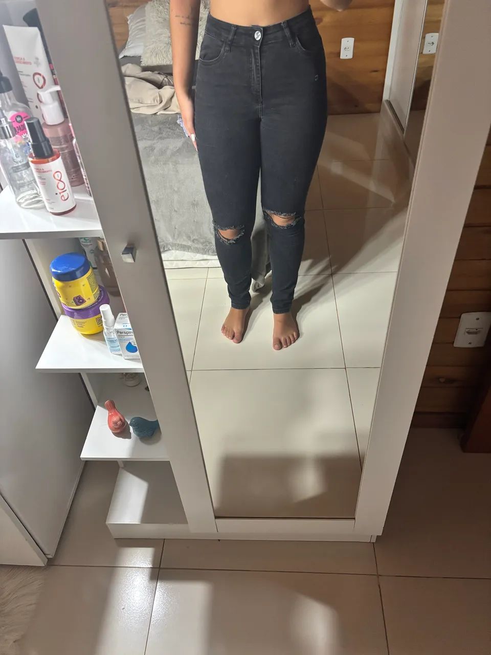 Calça Jeans Preta - Foto 3