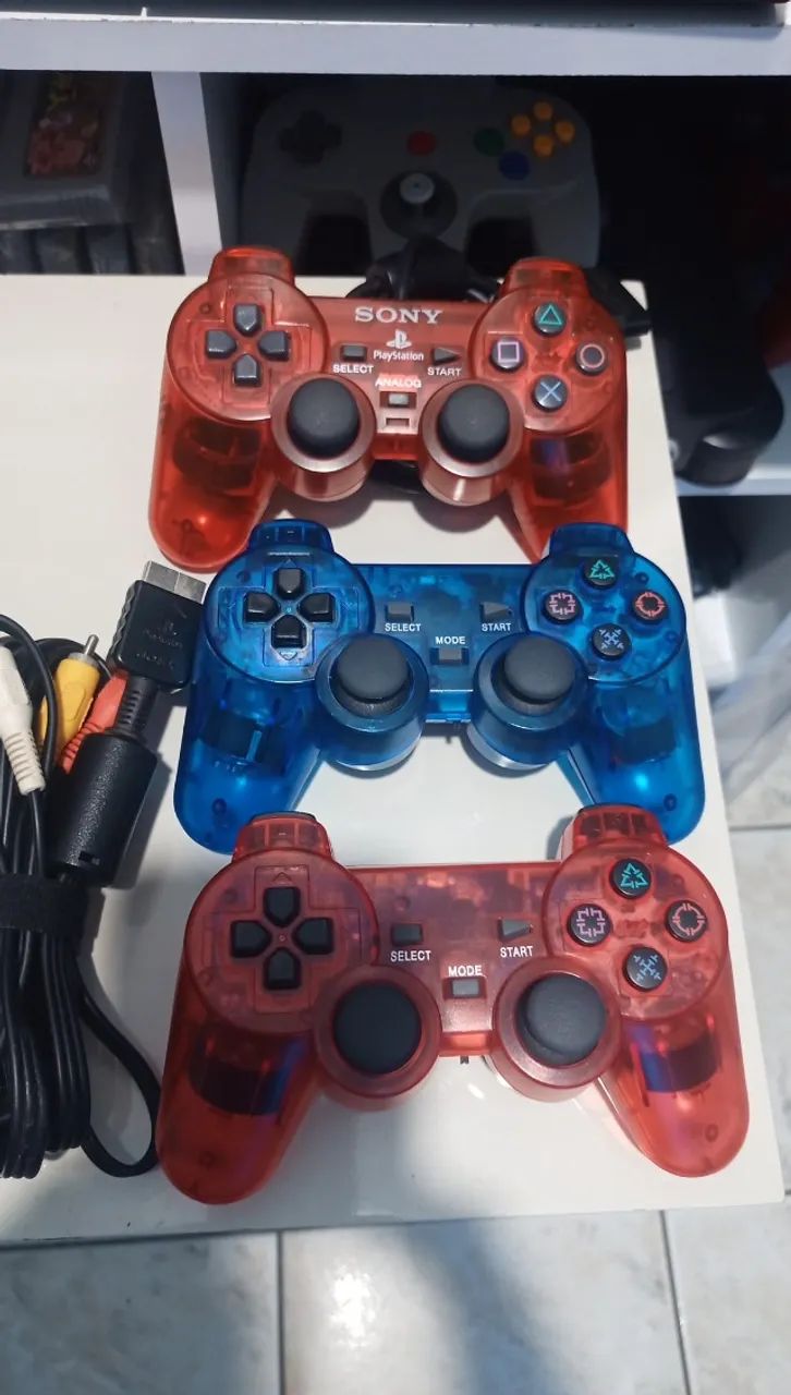 PlayStation 2 Fat Sony SCPH-30000 Japonês + SSD 240 GB + 3