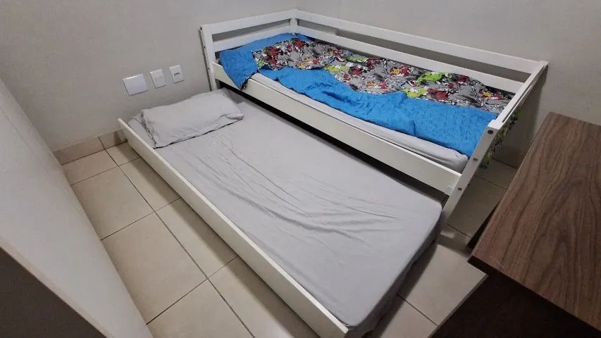 Bicama Solteiro Multifuncional c/ colchões - Foto 2