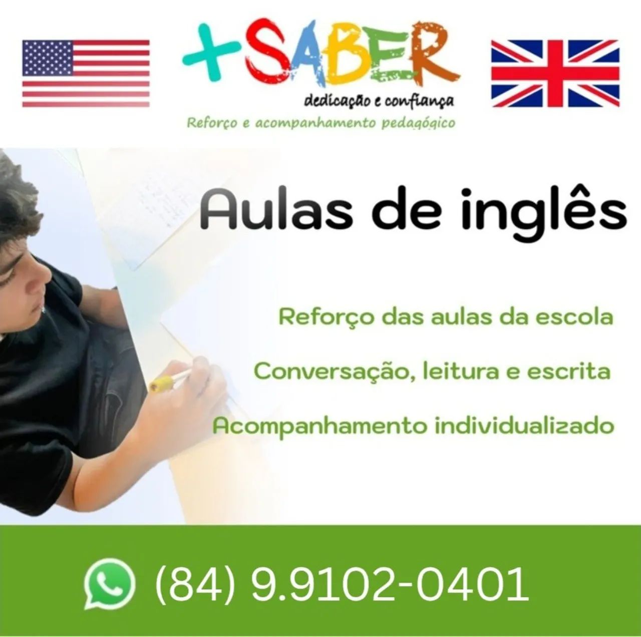 Aulas de Inglês