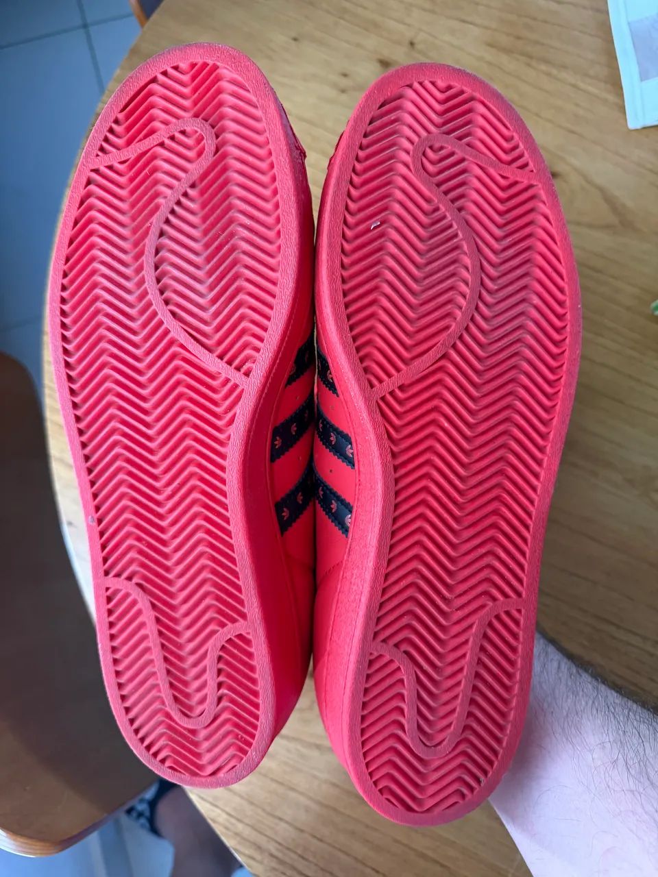 Tênis Adidas Superstar Scarlet Core Red Black - Foto 4