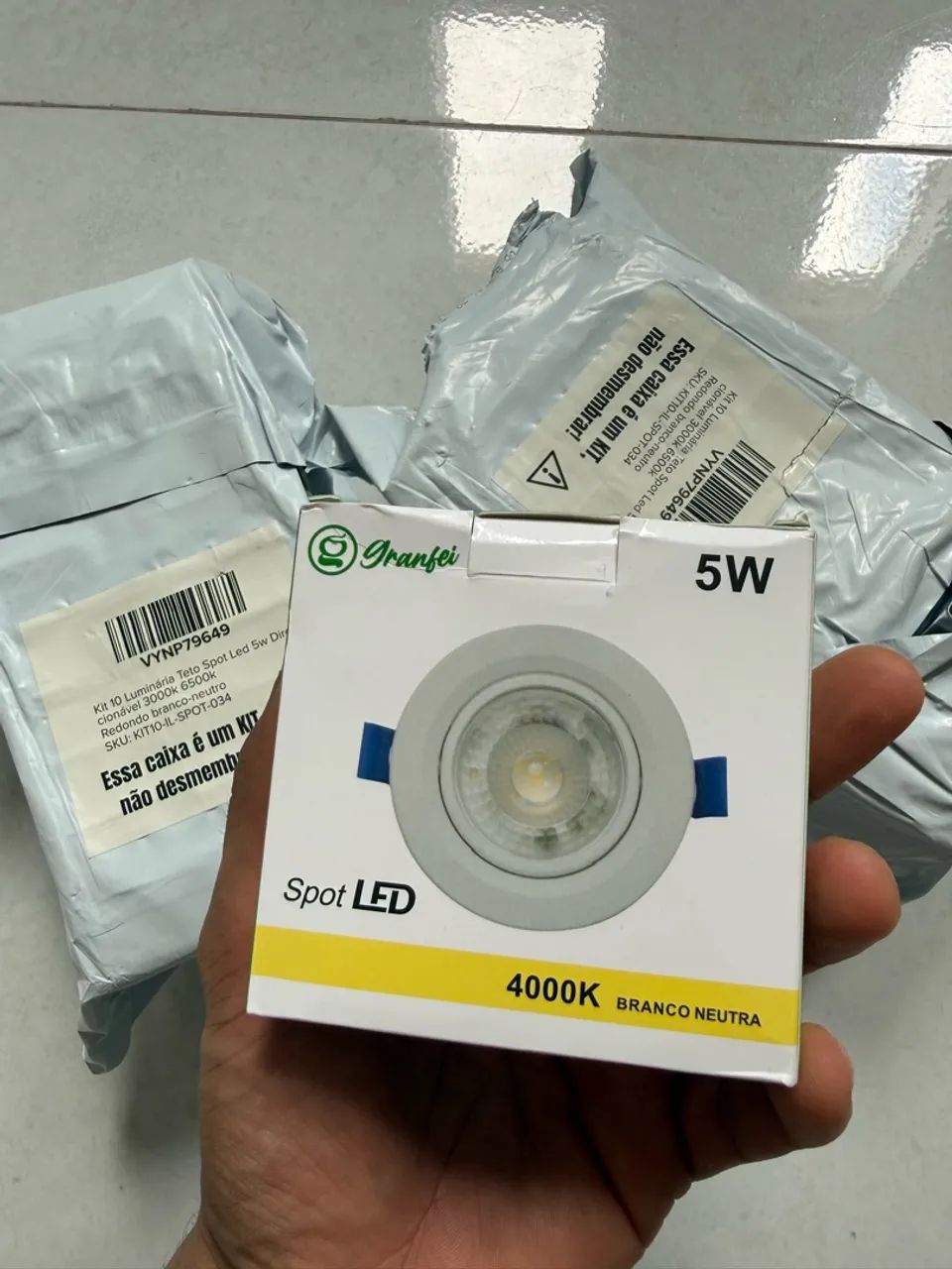 Lâmpadas Spot Led