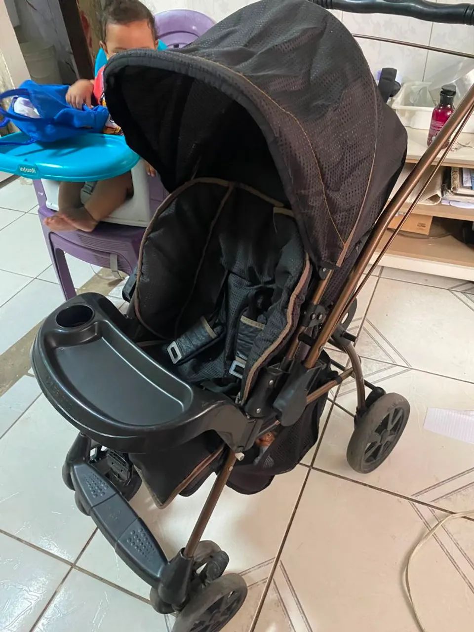 Carrinho de bebê Galzerano 