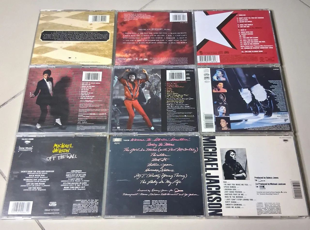 CD Michael Jackson 9 Discos ( Lote ) - Foto 2