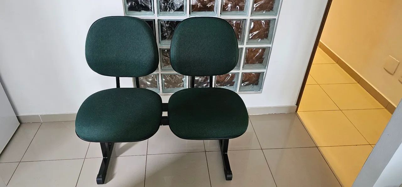 Cadeira dupla escritório  - Foto 2