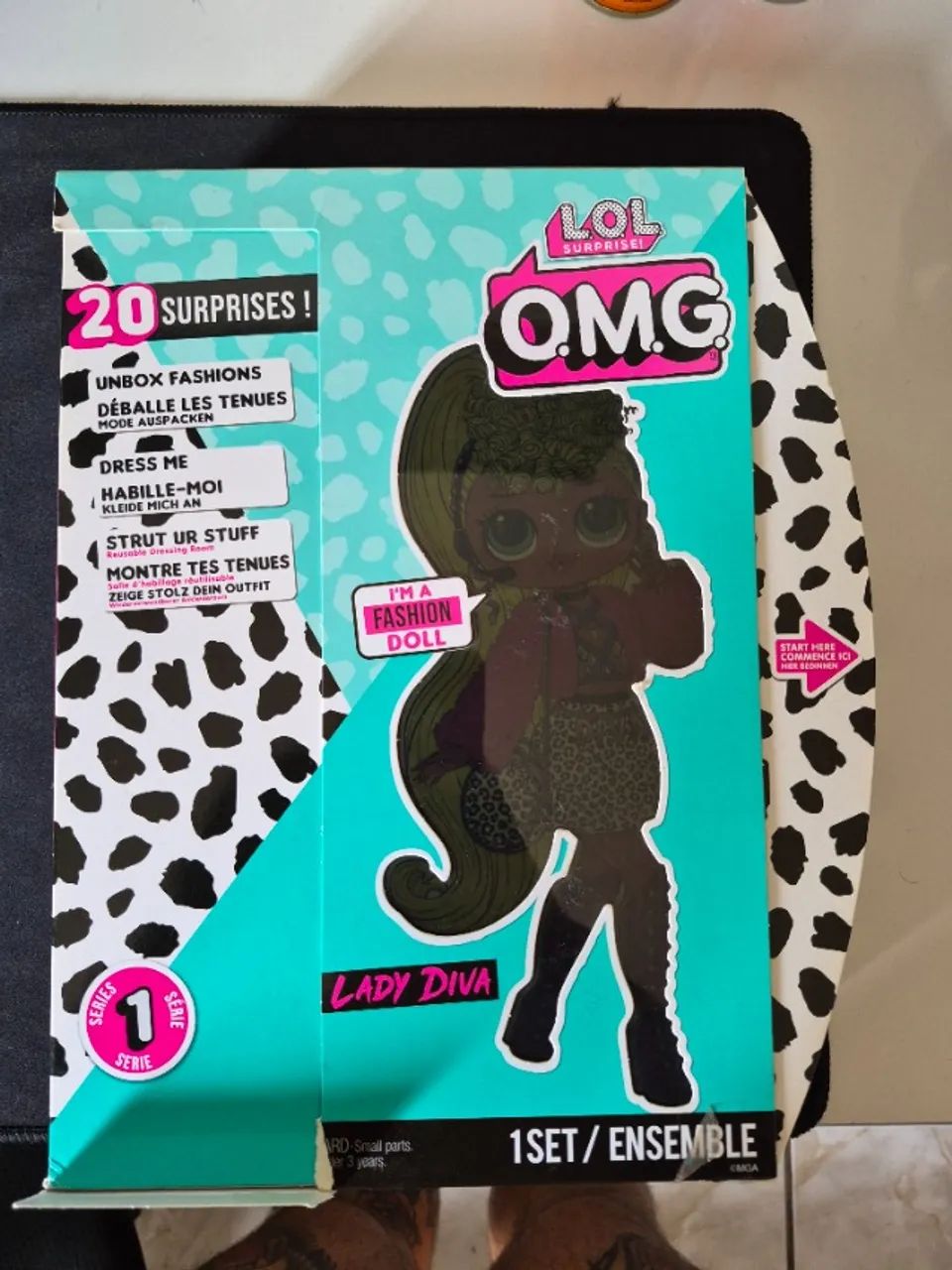 BONECA LOL OMG - LADY DIVA