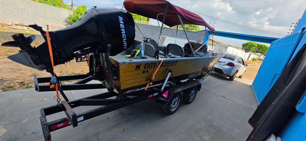 Vendo lancha barco 6x1.60 motor 75 mercury  - Foto 3