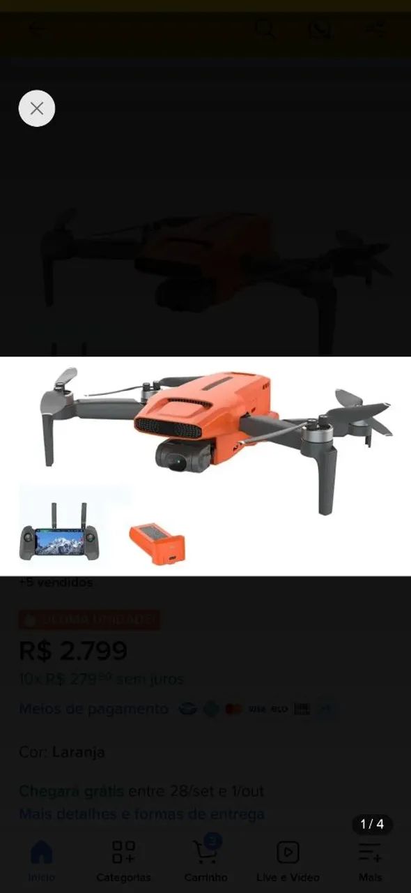 Drone fini mini 3 - Foto 4